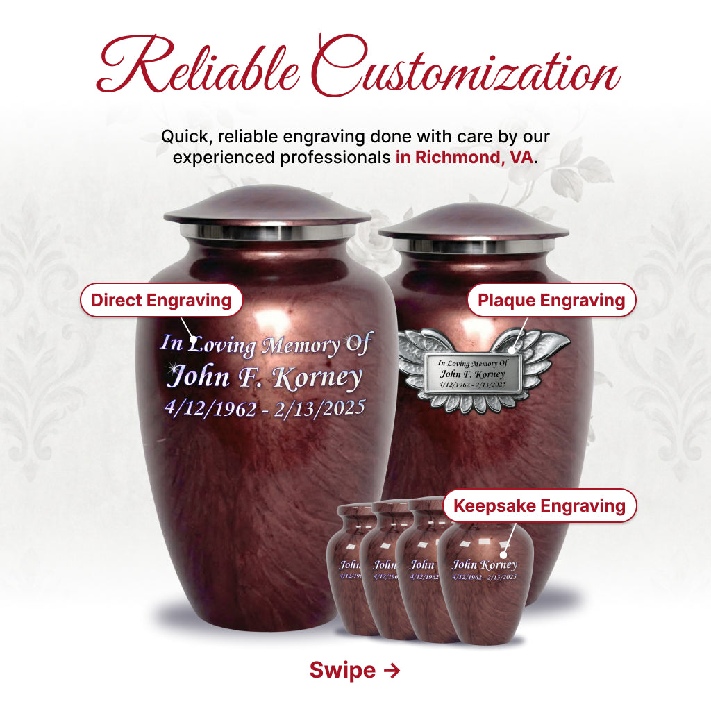 Motif Soft Feel Cremation Urn