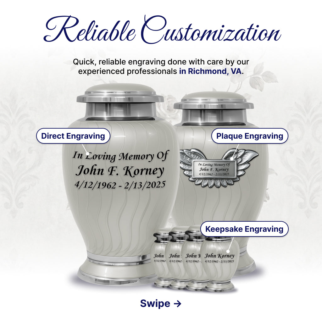 Minimalistic Hotep Cremation Urn