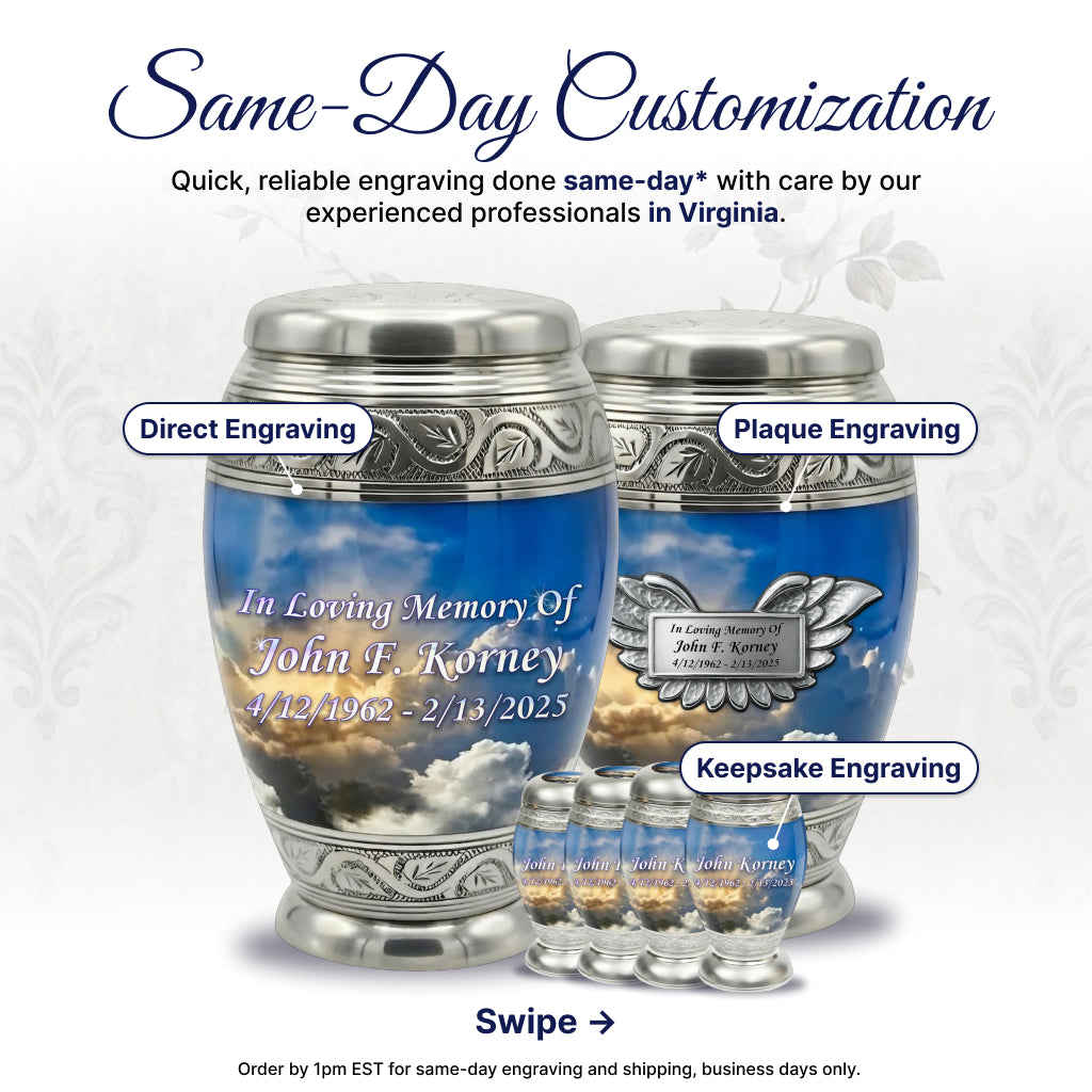 Eagle American Flag Premium Urn