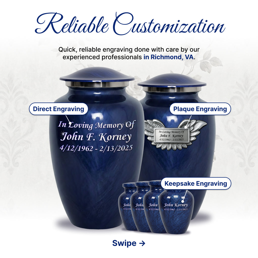 Motif Soft Feel Cremation Urn