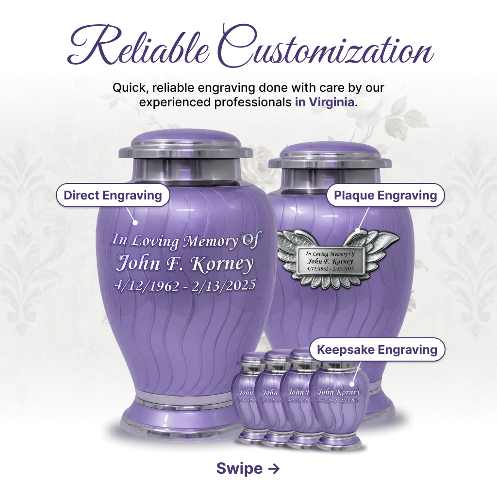Elegant Hotep Cremation Urn