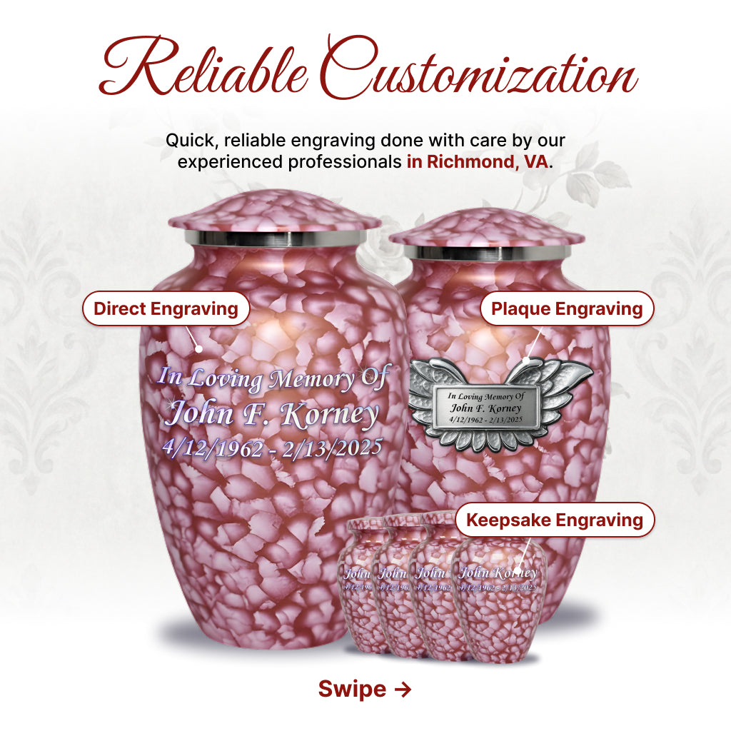 Motif Cloud Cremation Urn