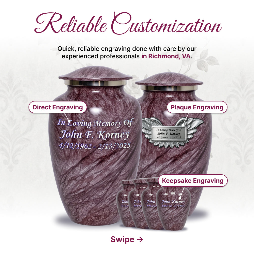Motif Soft Feel Cremation Urn