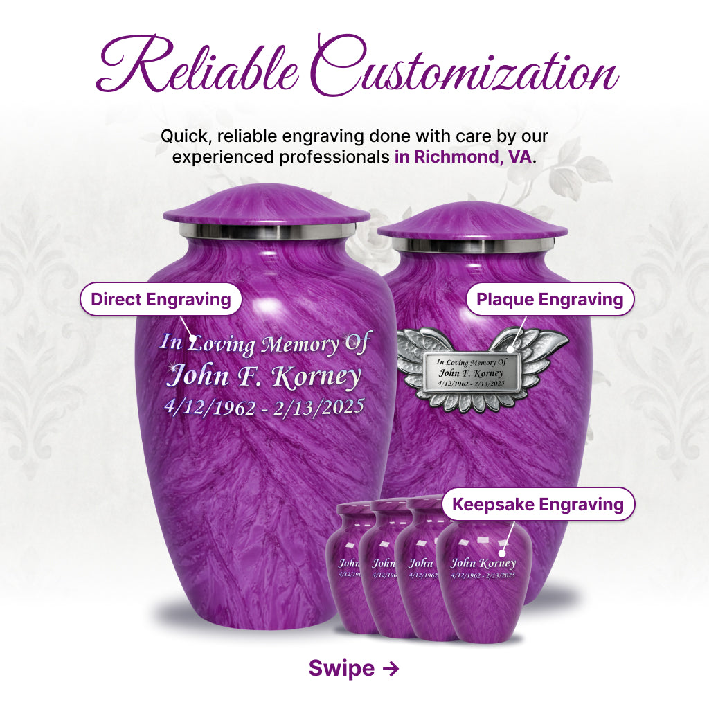 Motif Soft Feel Cremation Urn