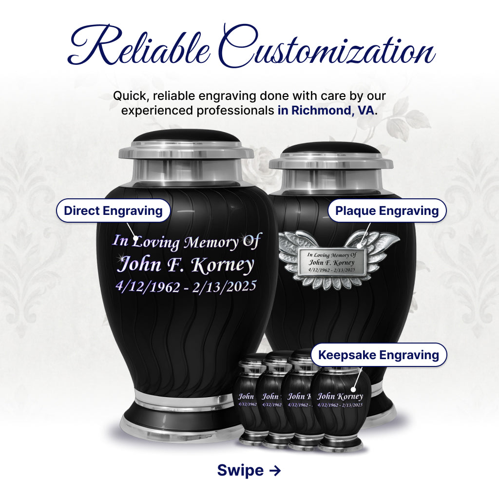 Minimalistic Hotep Cremation Urn