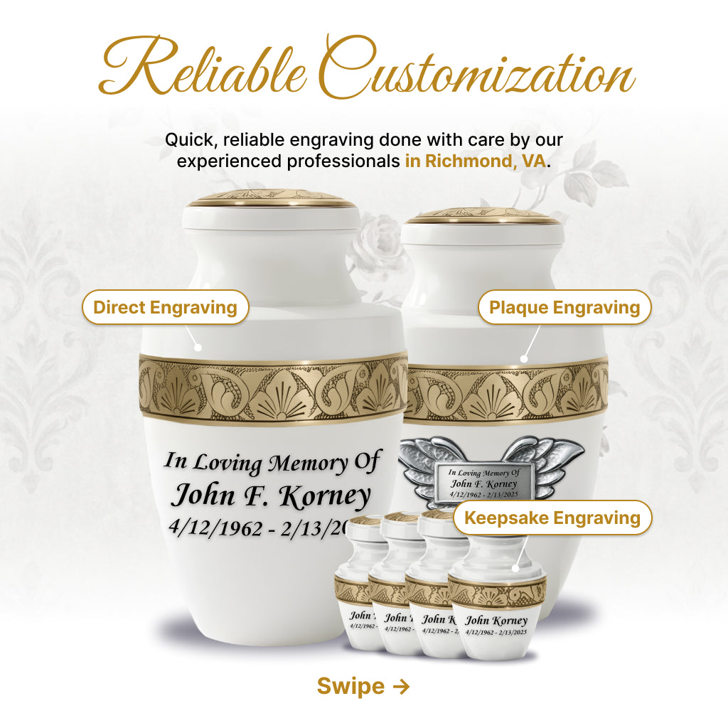 Heritage Grecian Cremation Urn