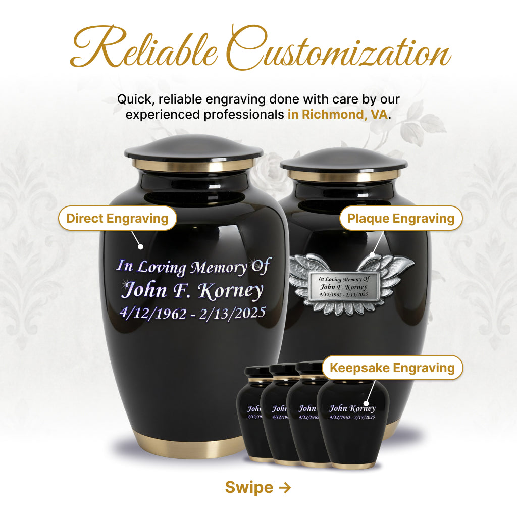 Army Veteran Memorial Urn