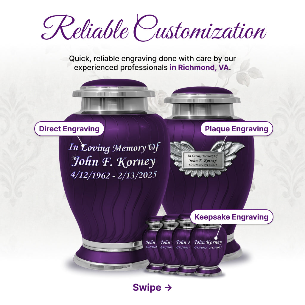 Elegant Hotep Cremation Urn
