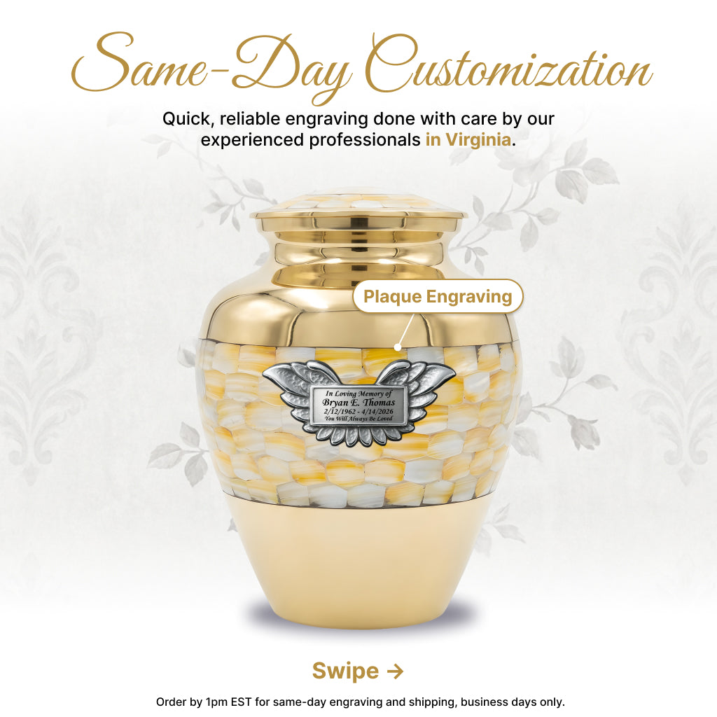 Mother of Pearl – Gold Elegance