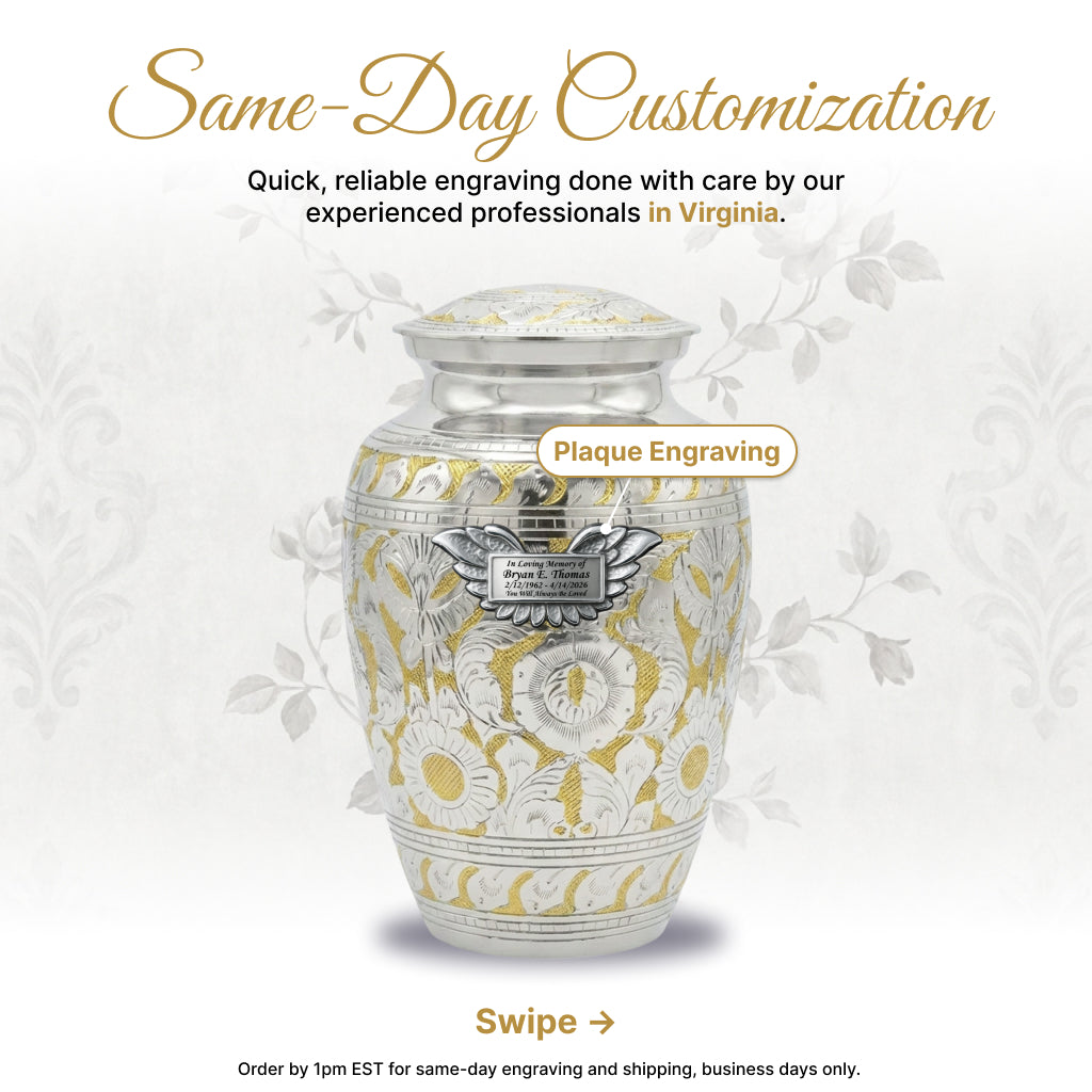 Heritage Brass Cremation Urn