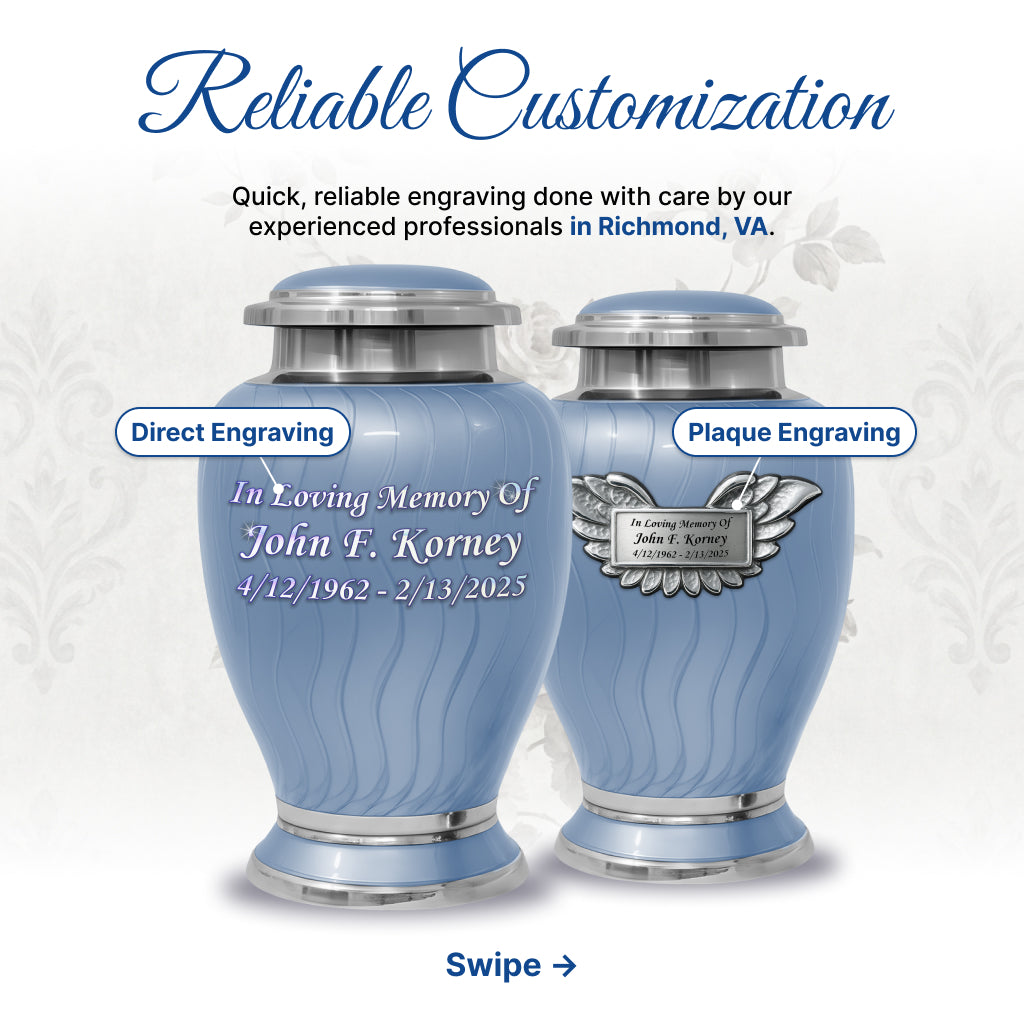 Vibrant Hotep Cremation Urn