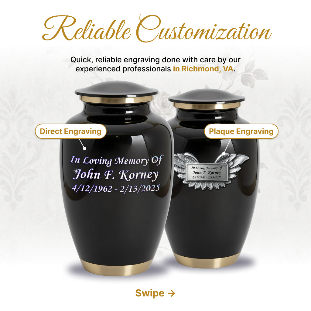 Army Veteran Memorial Urn