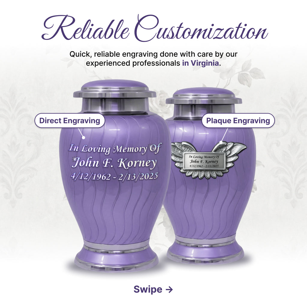 Elegant Hotep Cremation Urn