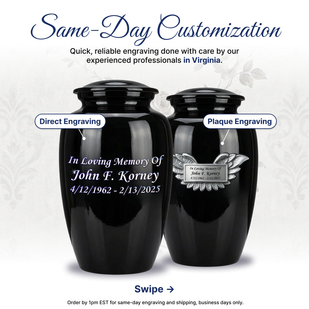American Flag Tribute Urn
