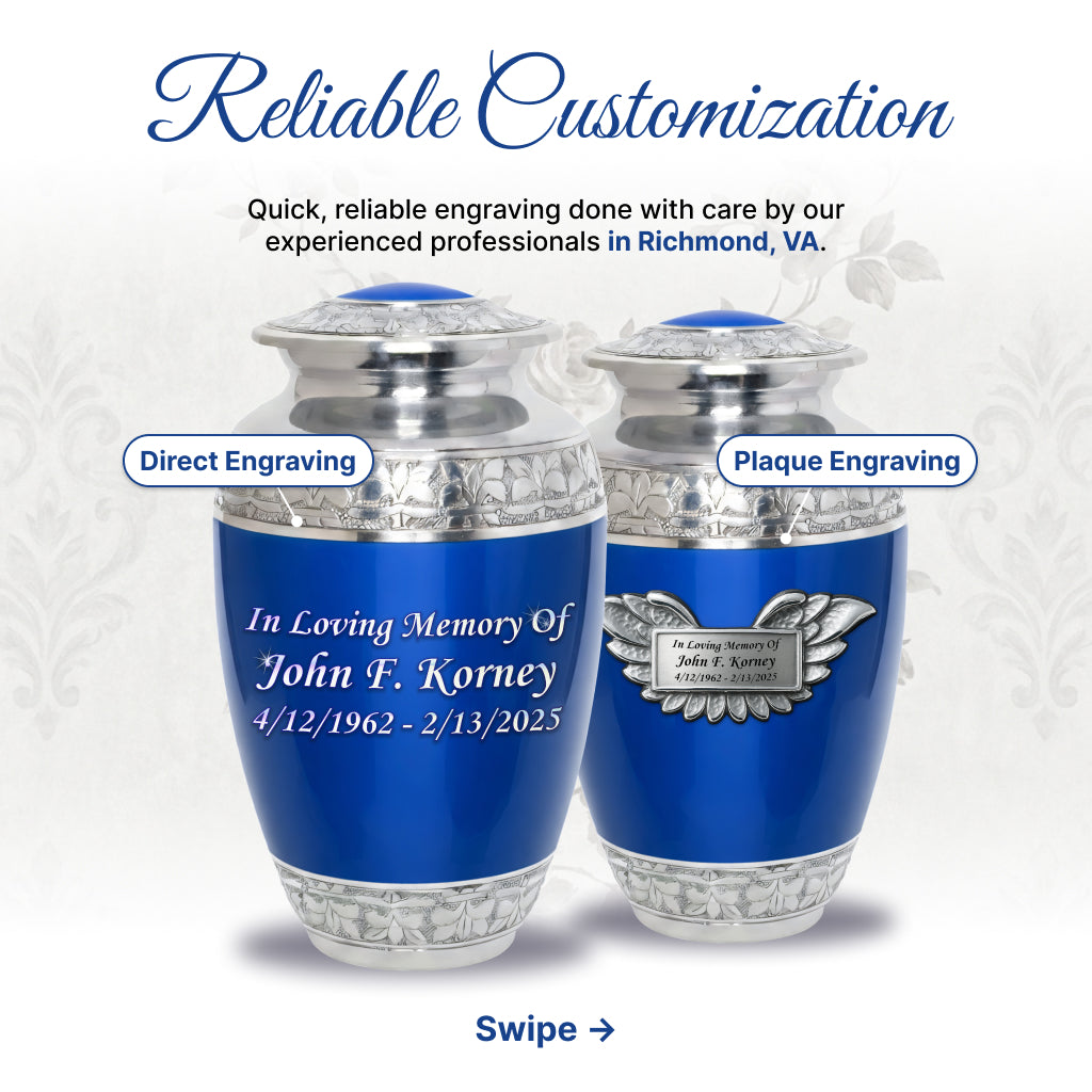 Sapphire Premium Cremation Urn