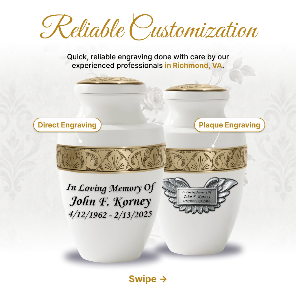 Heritage Grecian Cremation Urn