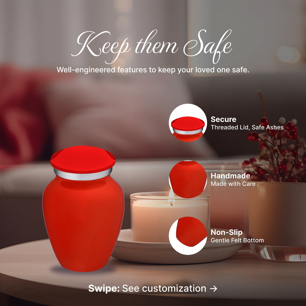 Serenity Curve Plain Urn