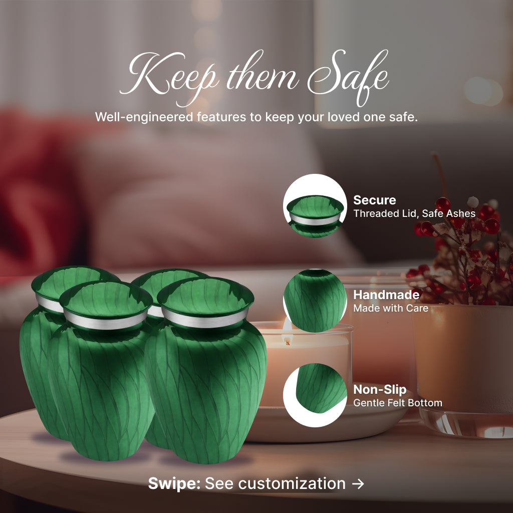 Serenity Curve Pearl Urn