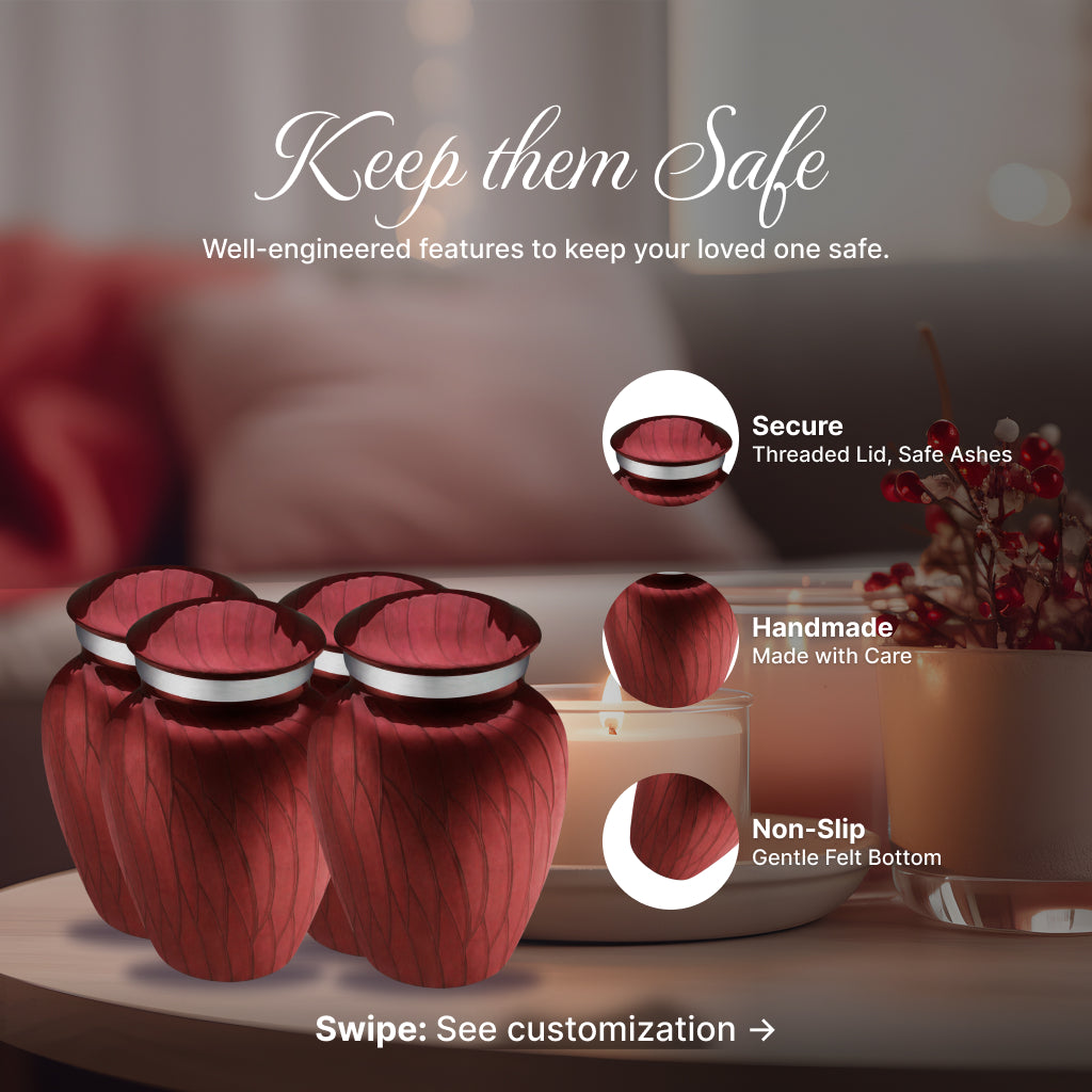 Serenity Curve Pearl Urn