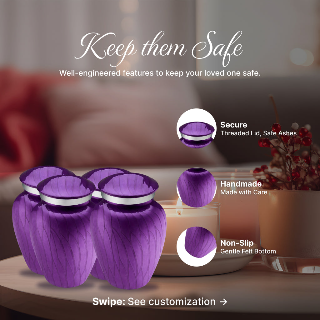 Serenity Curve Pearl Urn