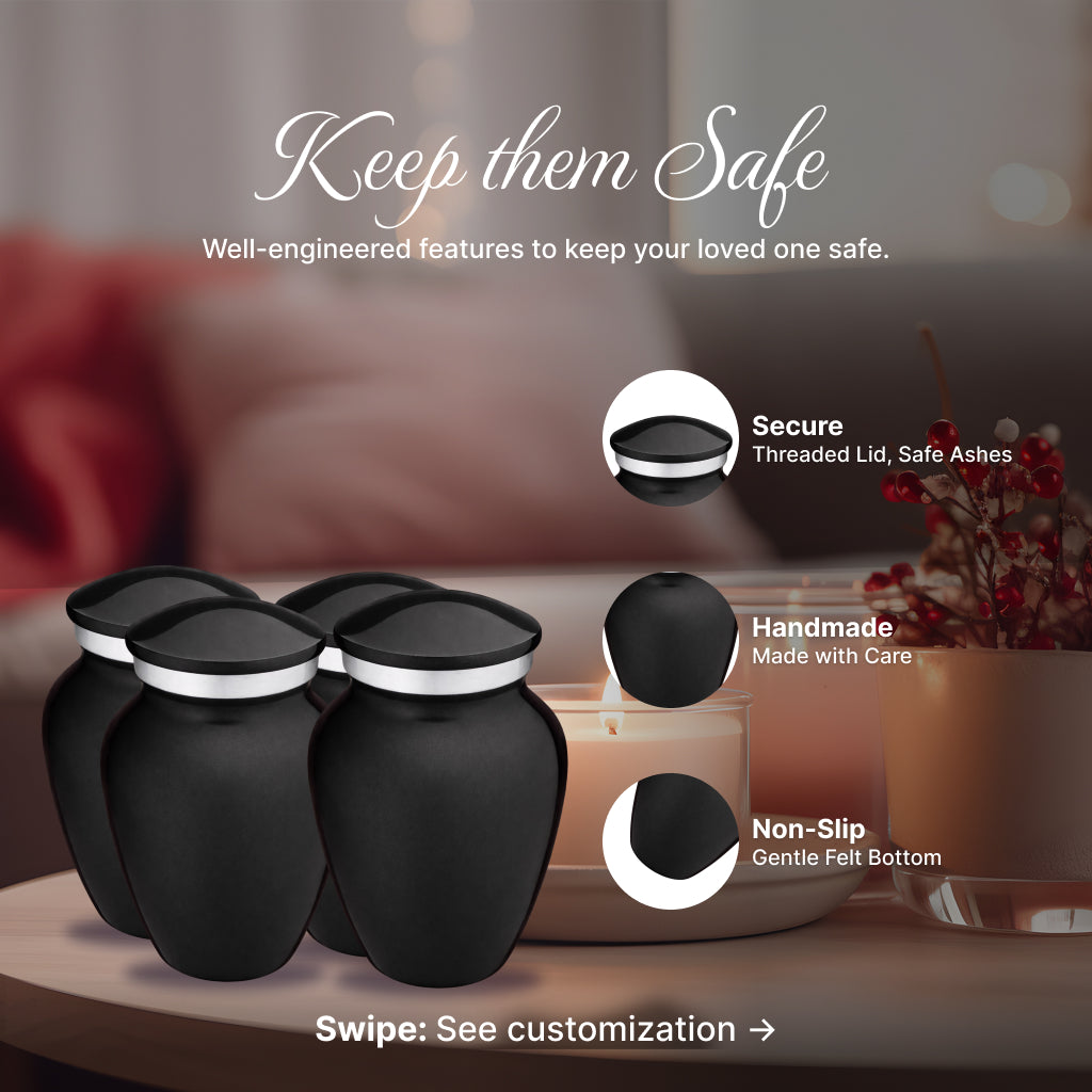 Serenity Curve Plain Urn