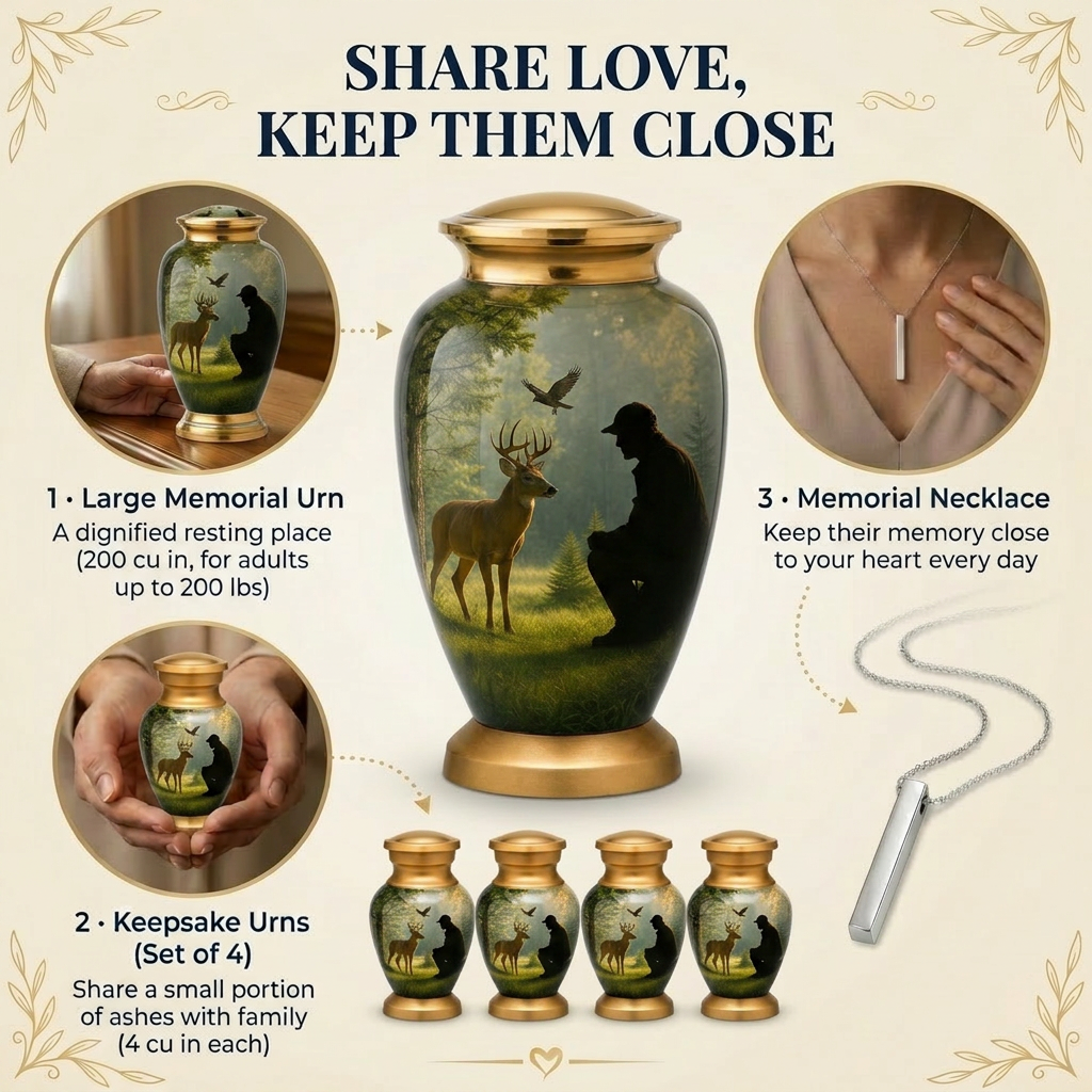 Deer Cremation Urn