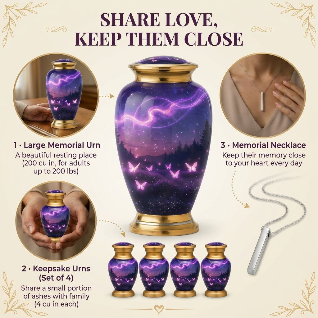 Butterfly Cremation Urn