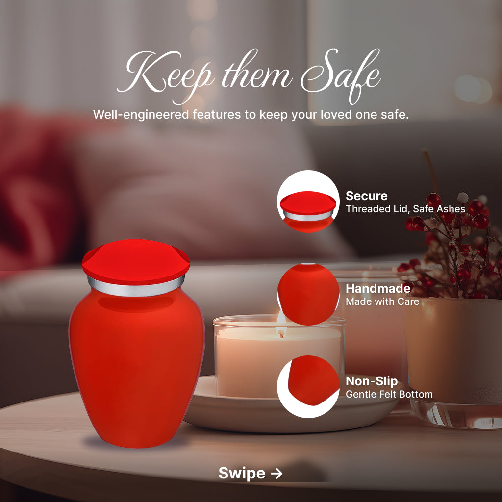 Serenity Curve Plain Urn