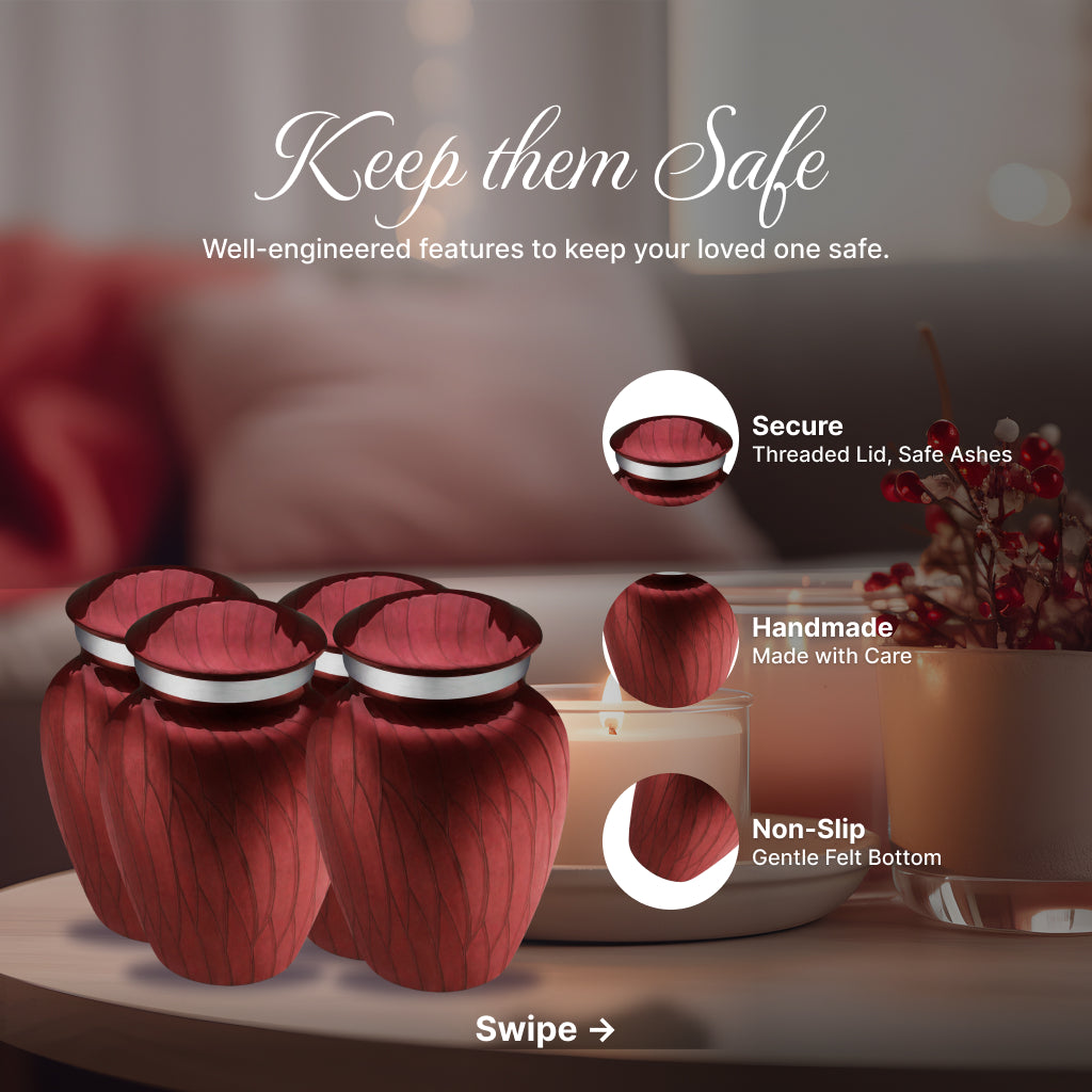 Serenity Curve Pearl Urn