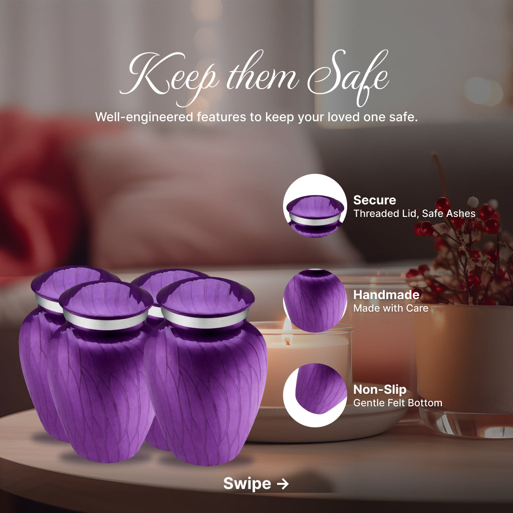 Serenity Curve Pearl Urn