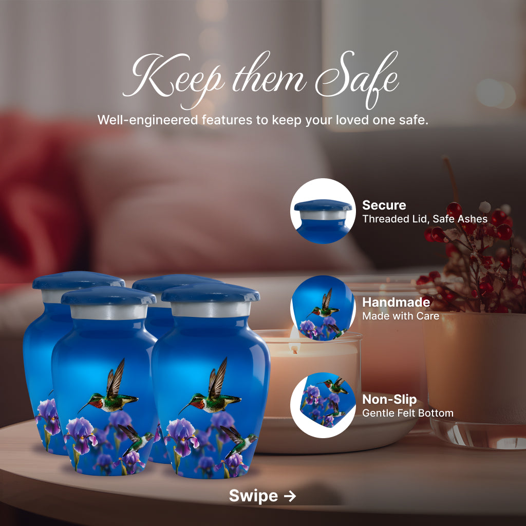 Hummingbird Image Cremation Urn