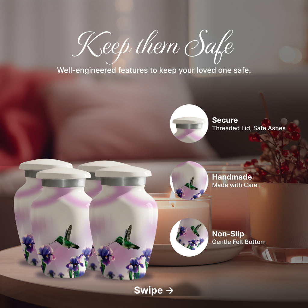 Hummingbird Image Cremation Urn
