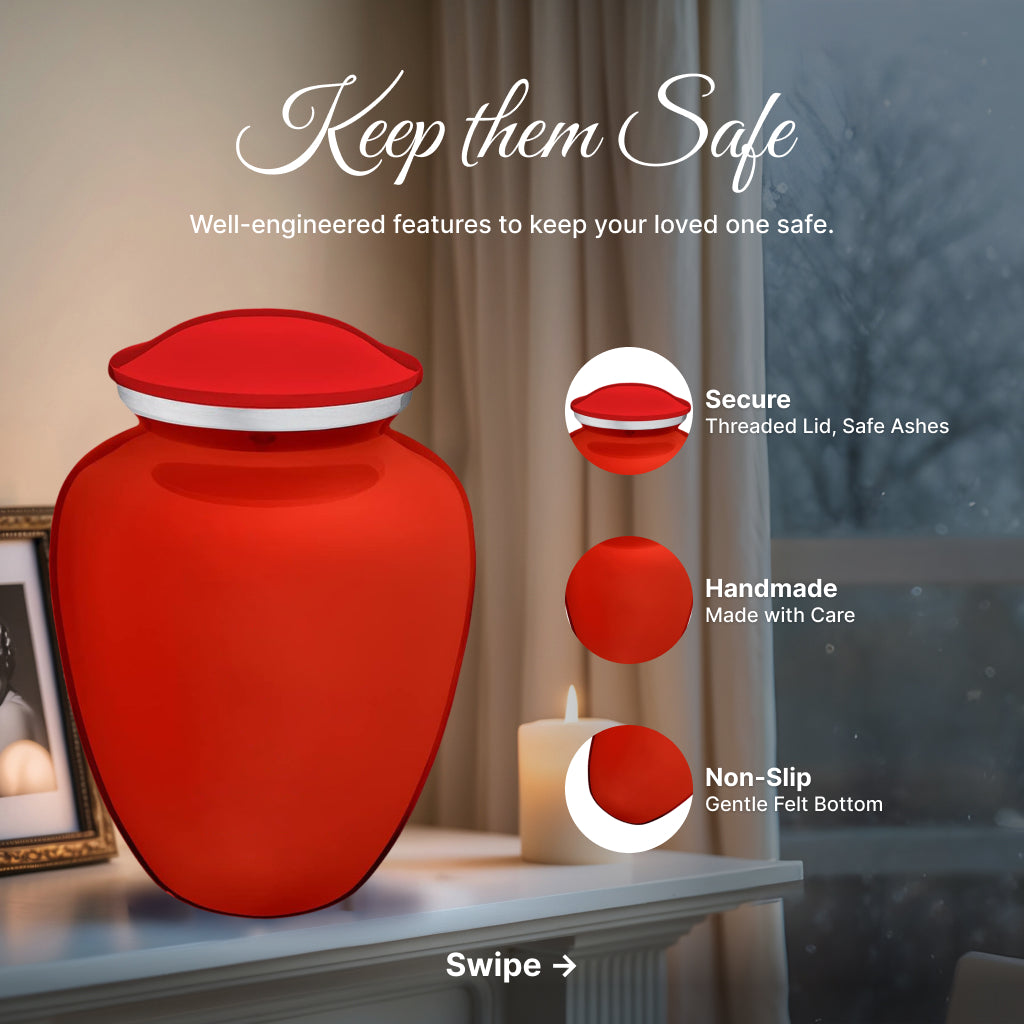 Serenity Curve Plain Urn