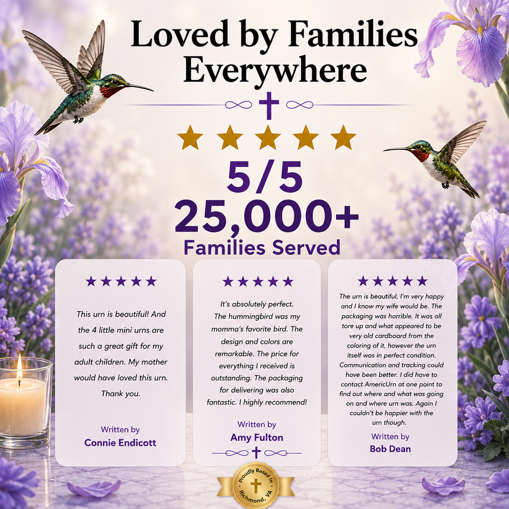 Hummingbird Cremation Urn