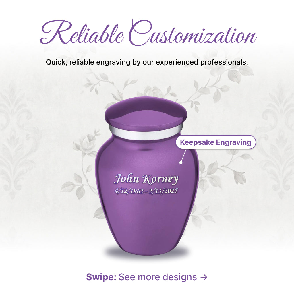 Serenity Curve Plain Urn