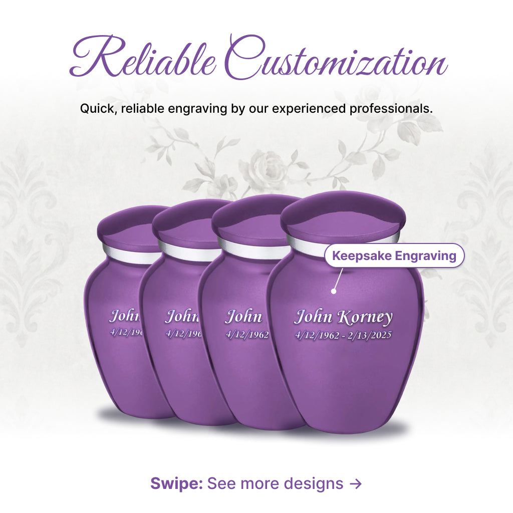 Serenity Curve Plain Urn