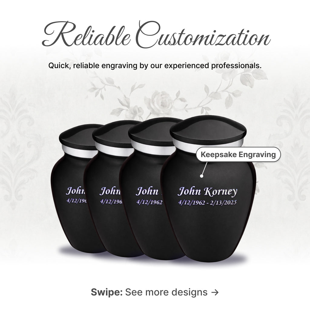 Serenity Curve Plain Urn