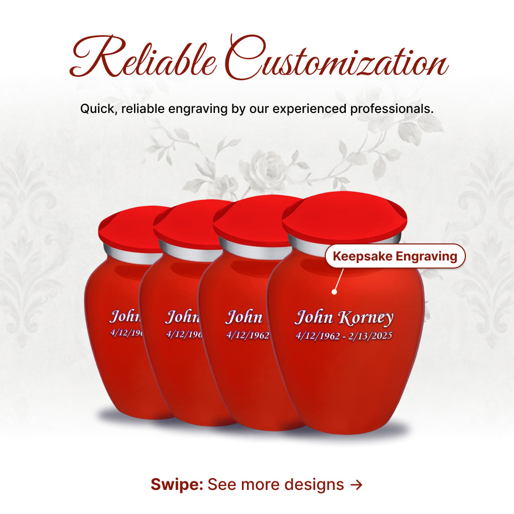 Serenity Curve Plain Urn