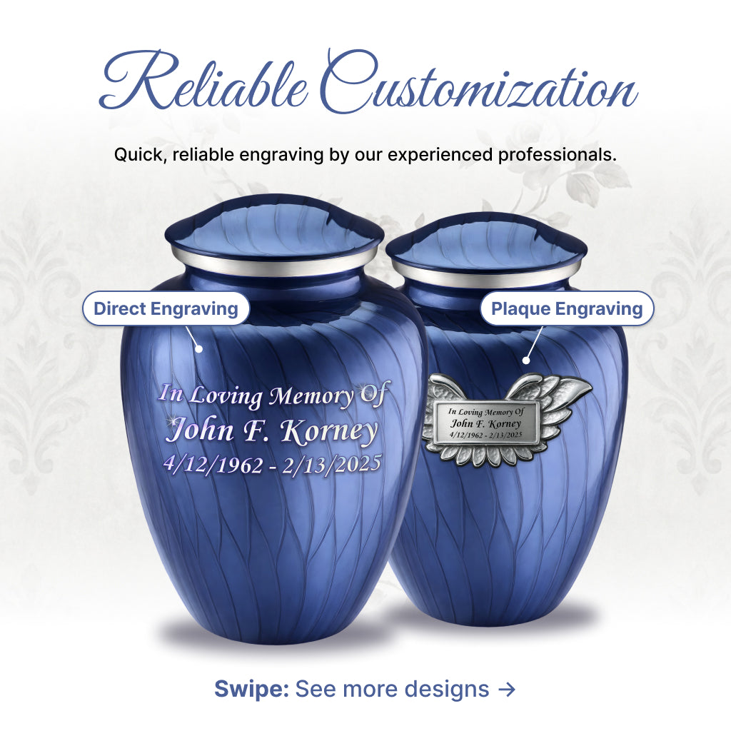 Serenity Curve Pearl Urn