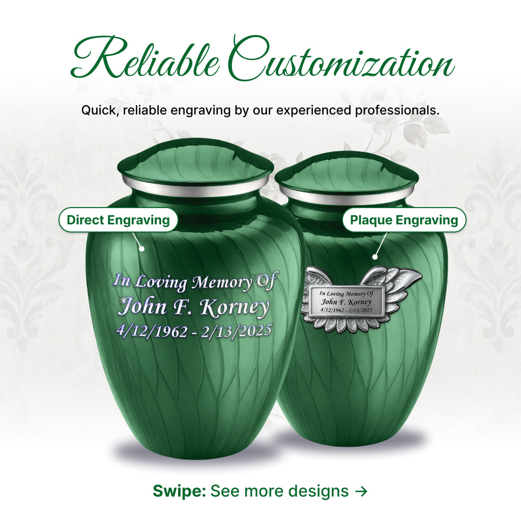 Serenity Curve Pearl Urn