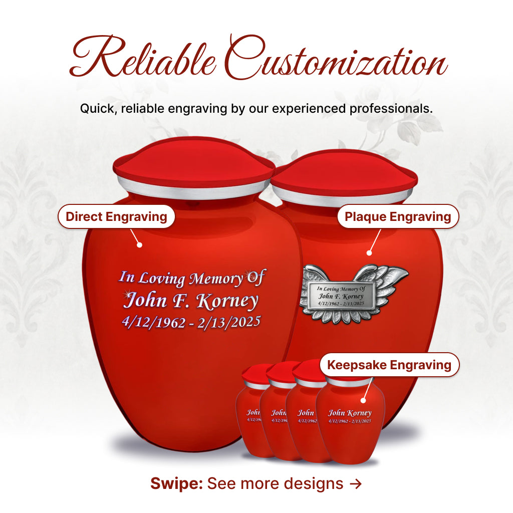 Serenity Curve Plain Urn