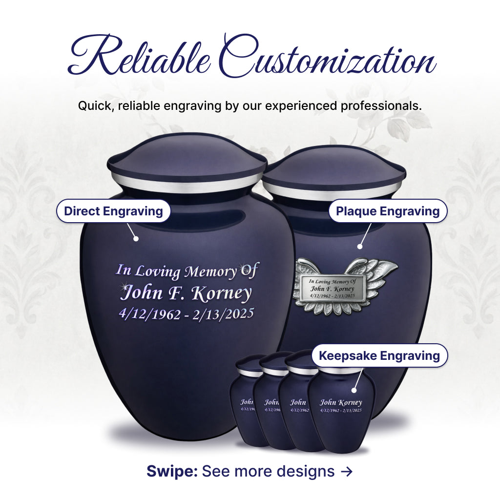 Serenity Curve Plain Urn