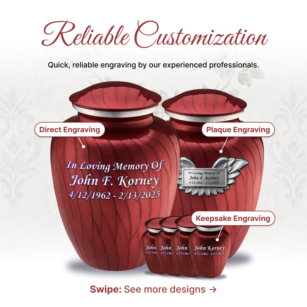 Serenity Curve Pearl Urn