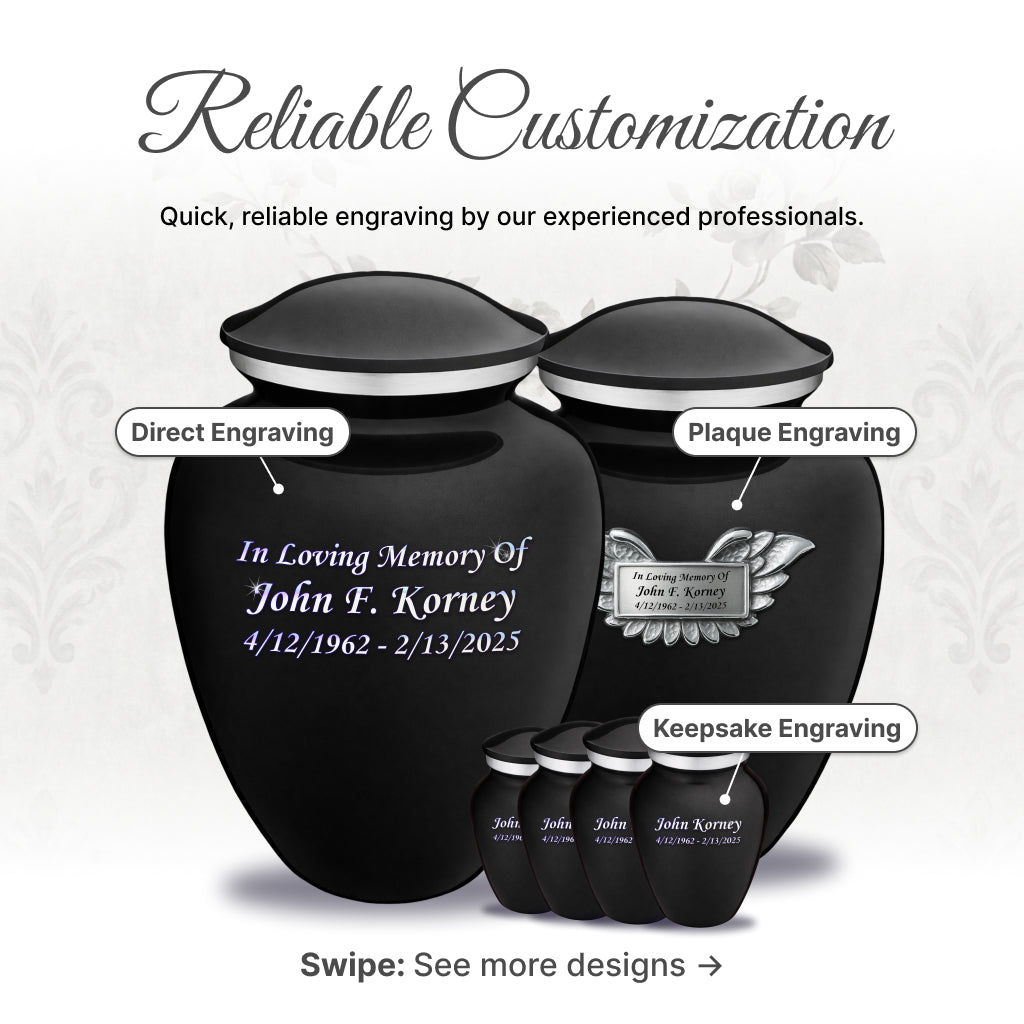 Serenity Curve Plain Urn