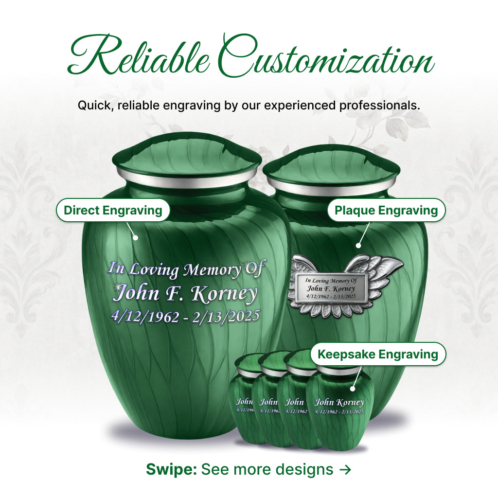 Serenity Curve Pearl Urn