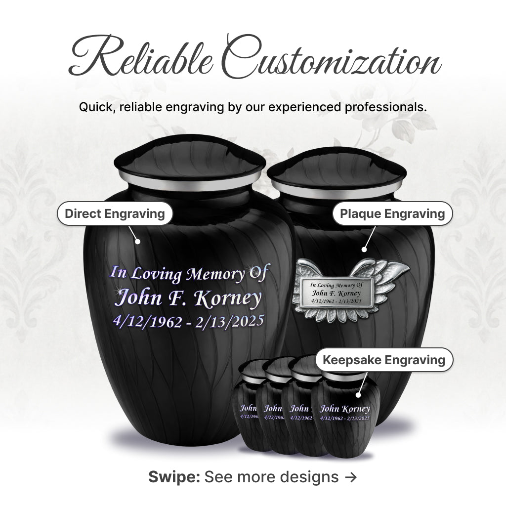 Serenity Curve Pearl Urn