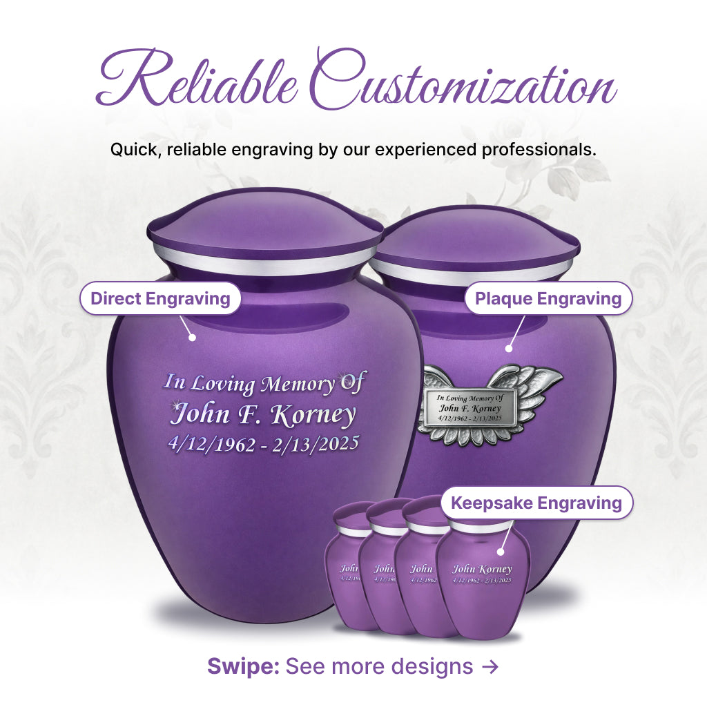 Serenity Curve Plain Urn