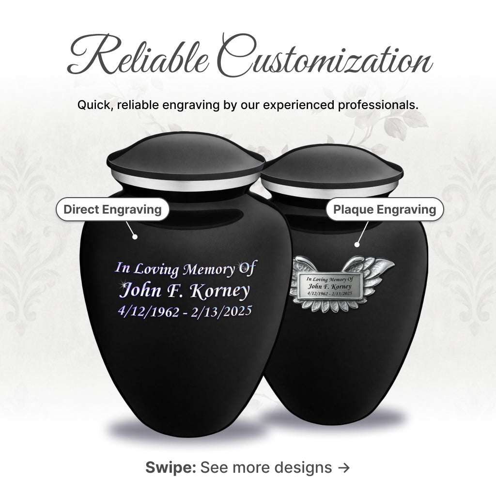 Serenity Curve Plain Urn