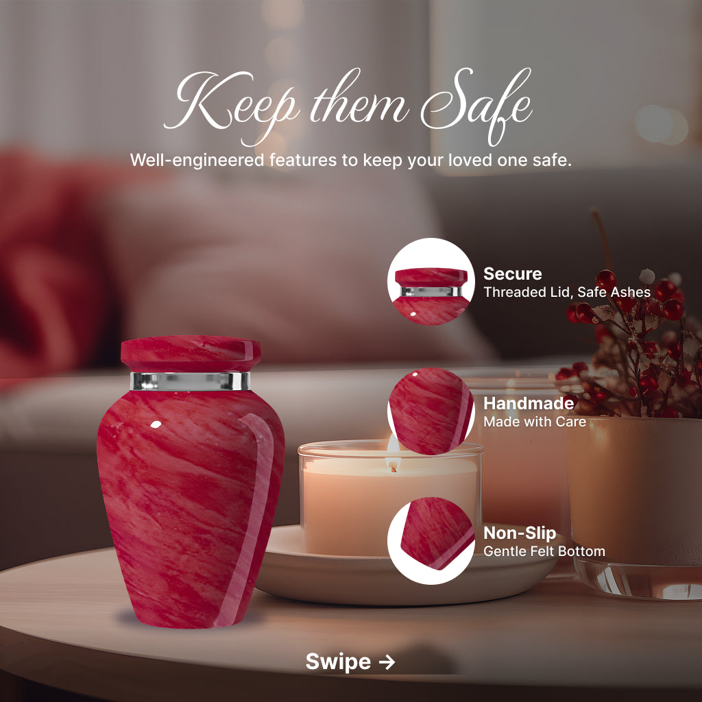 Motif Bloom Cremation Urn