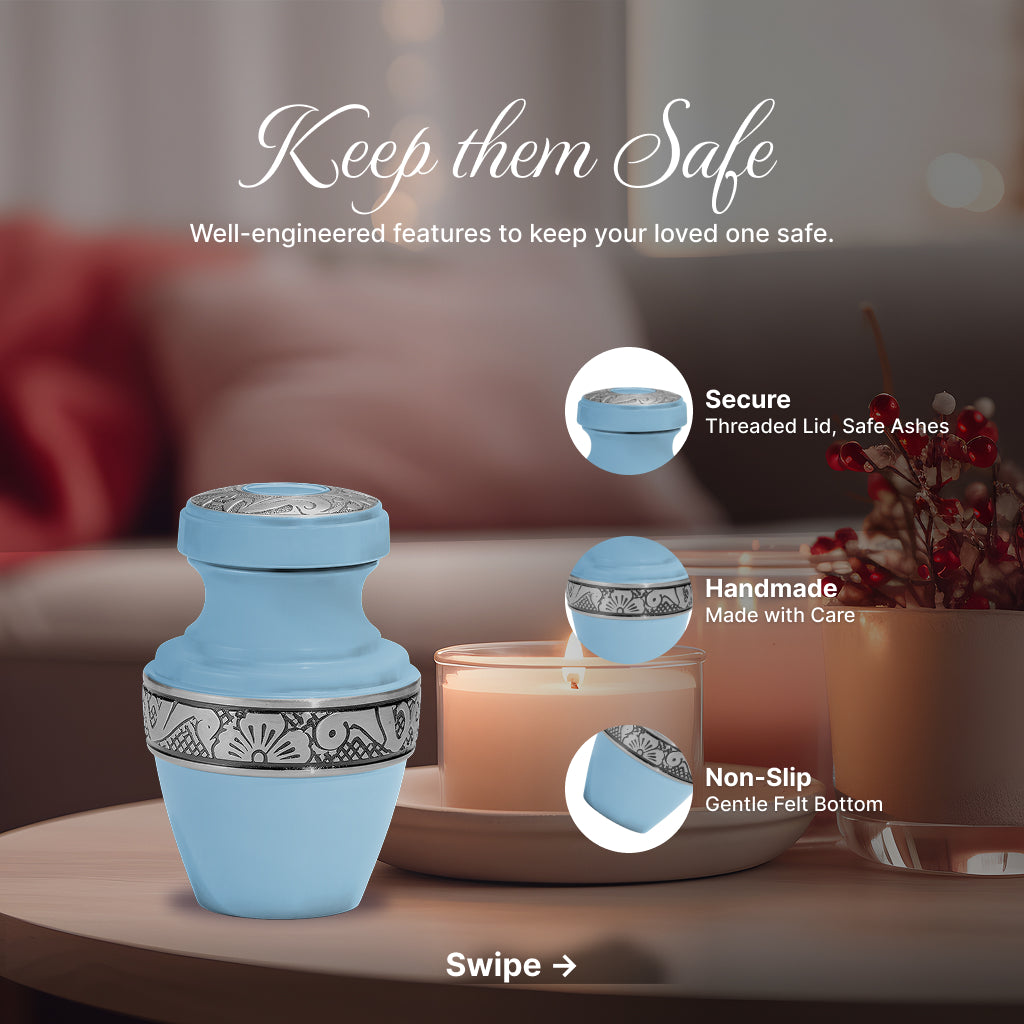 Serene Grecian Cremation Urn